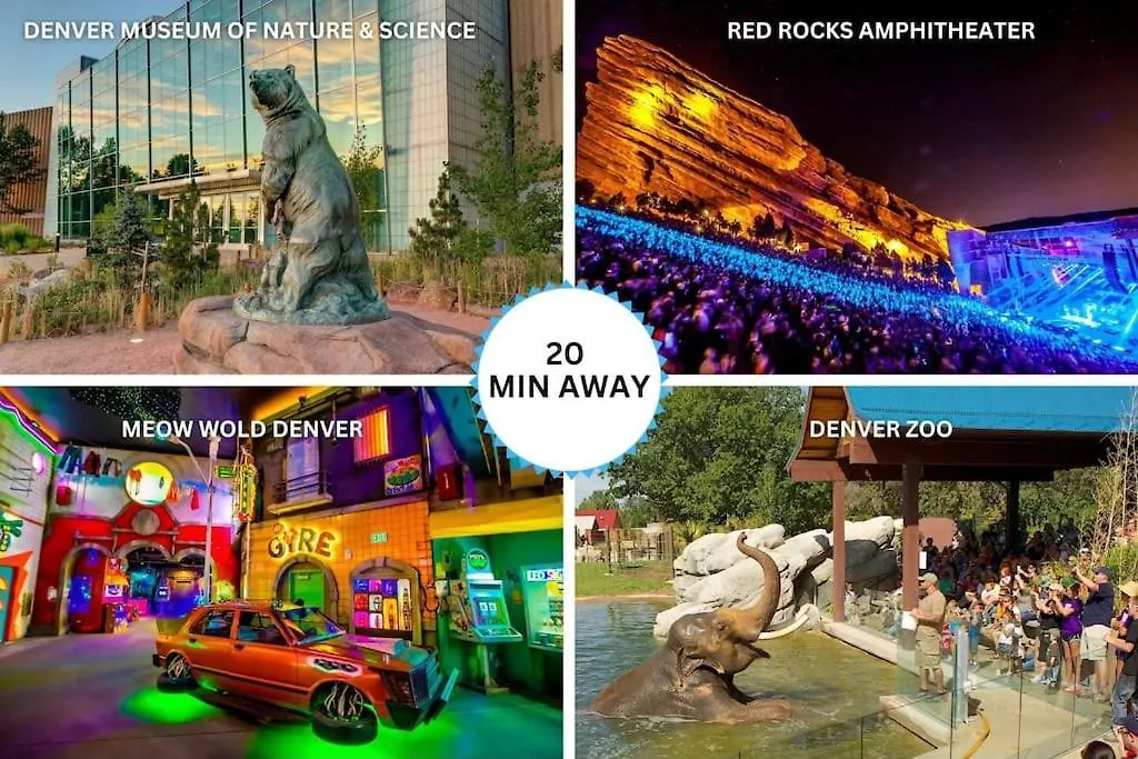 New: Tulum Oasis In Denver W/ Hot Tub & Games 0*,  United States