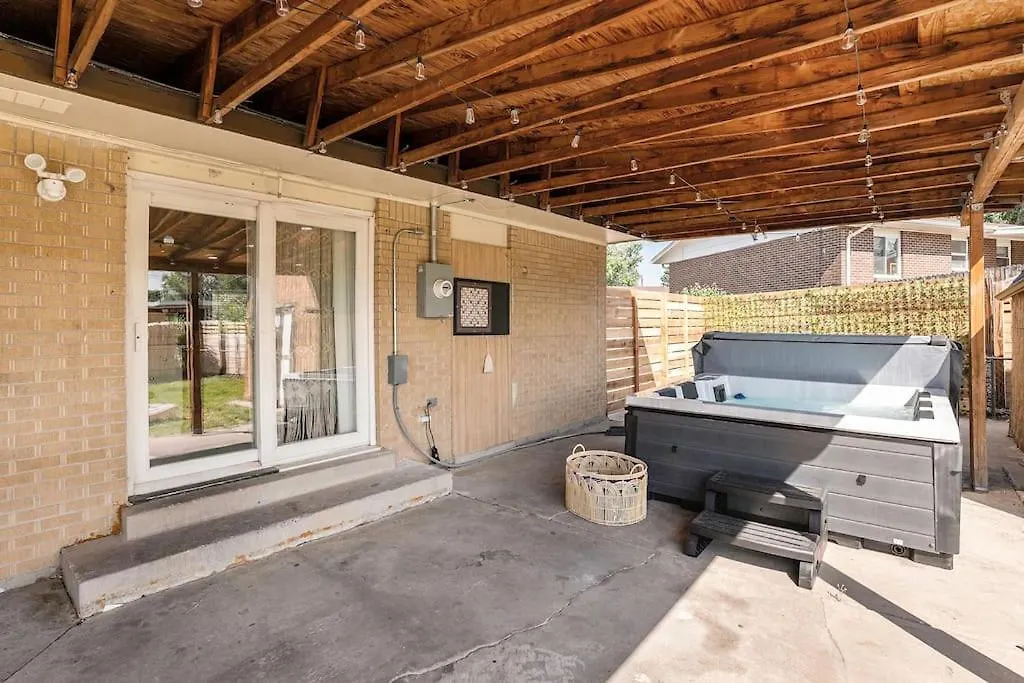 Holiday home New: Tulum Oasis In Denver W/ Hot Tub & Games