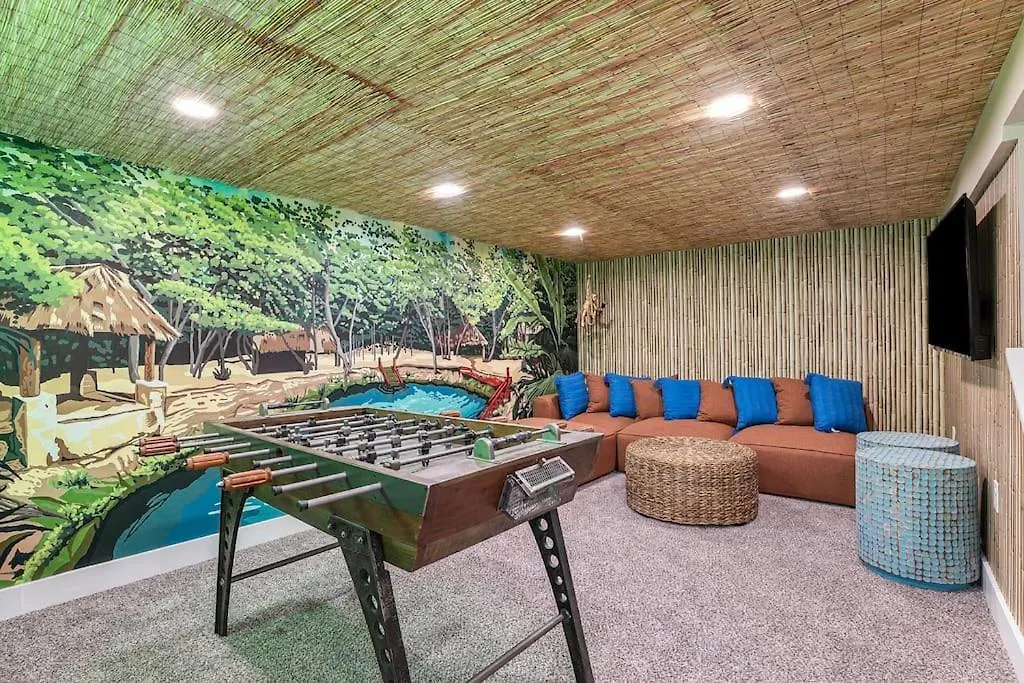 New: Tulum Oasis In Denver W/ Hot Tub & Games United States
