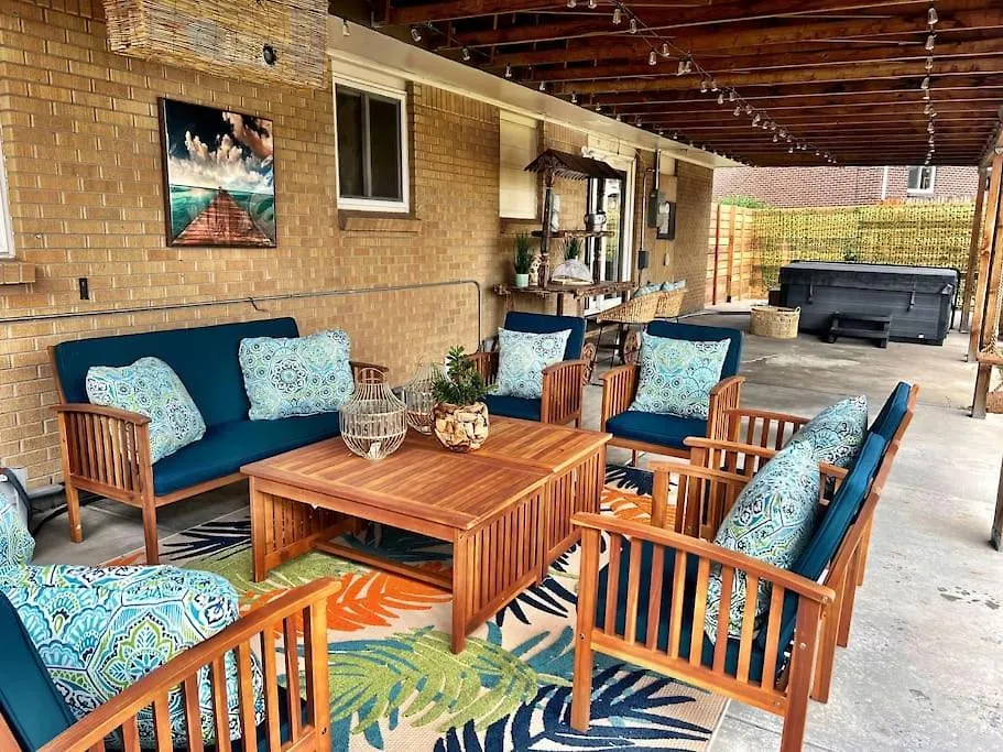 Holiday home New: Tulum Oasis In Denver W/ Hot Tub & Games